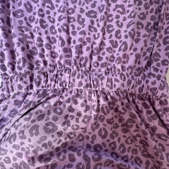 Gap Girls Purple and pink leopard print jumpsuit - Picture 12 of 12